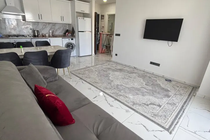 Modern 1+1 in Kargicak — only 200 m from the sea