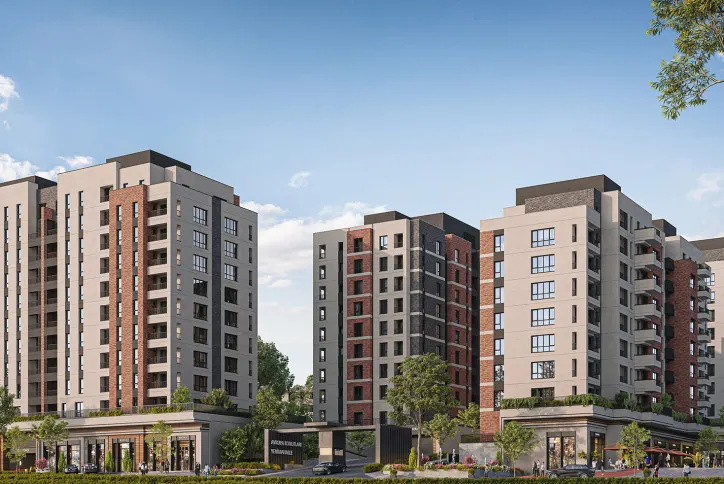 New Apartments in a Conveniently Located on Basin Express, Istanbul