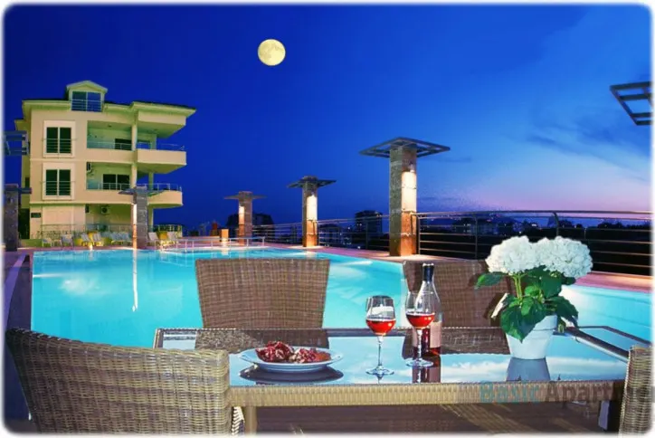 Penthouse i låghus i Alanya, Cikcilli