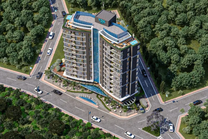 Apartments under construction in installments in Atasehir, Istanbul