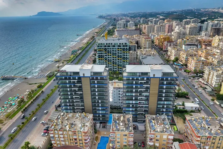 Lyxigt bostadskomplex bara 50 meter från stranden