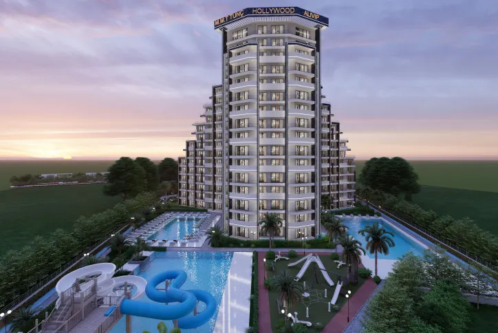 Prestigious complex on the northern coast of Cyprus
