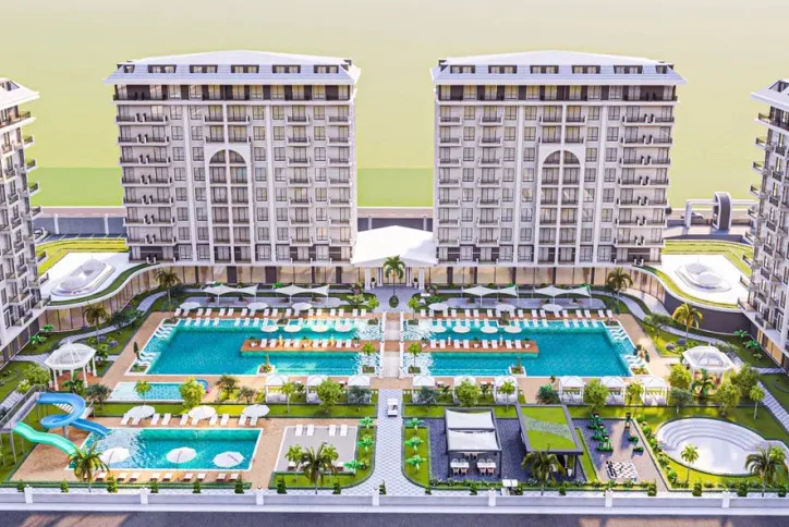 Modern complex in Demirtas area