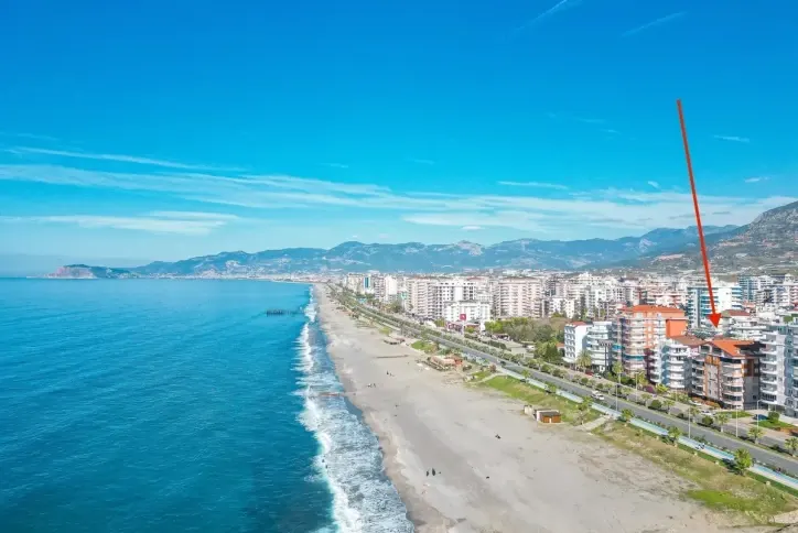Furnished 2+1 Apartment Near the Sea in Mahmutlar, Alanya