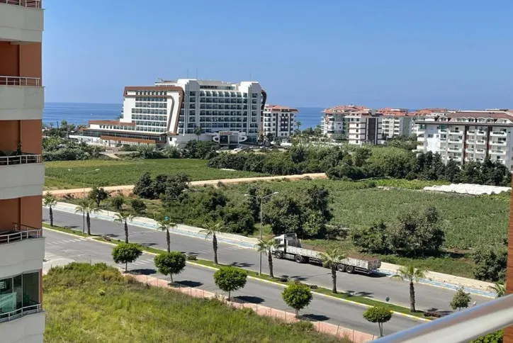 Leilighet i Mahmutlar, Alanya, med havutsikt
