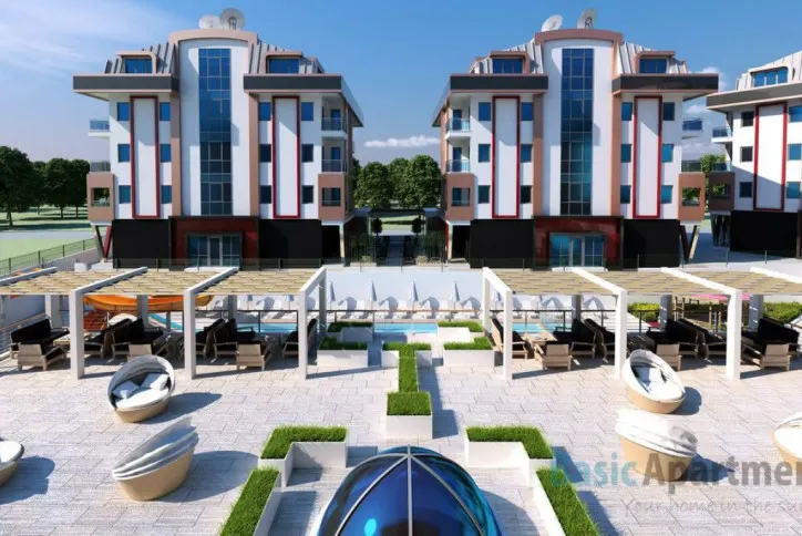 Fantastisk 3-roms leilighet i Alanya, Oba
