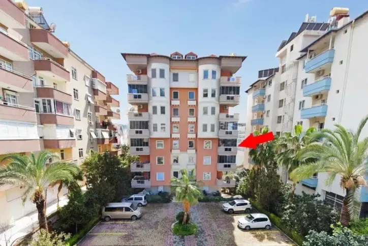 Møblert leilighet nær Cleopatra-stranden og Alanya sentrum