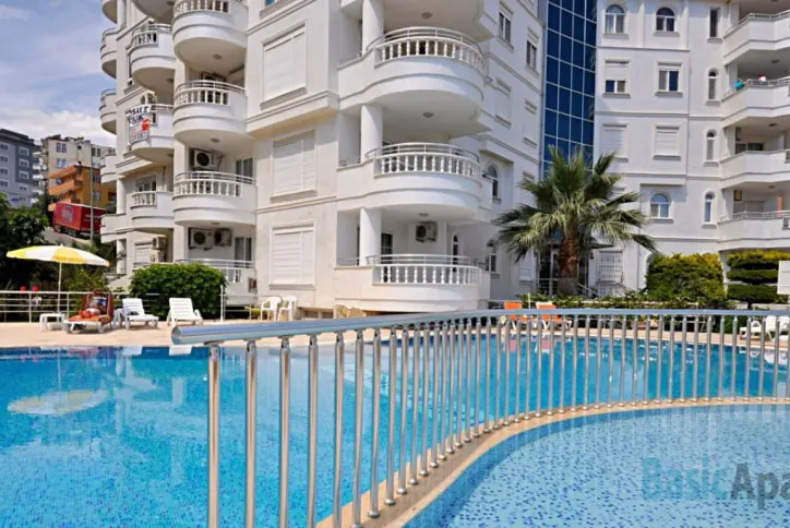 Fullt möblerad 3-rumslägenhet i Tosmur, Alanya