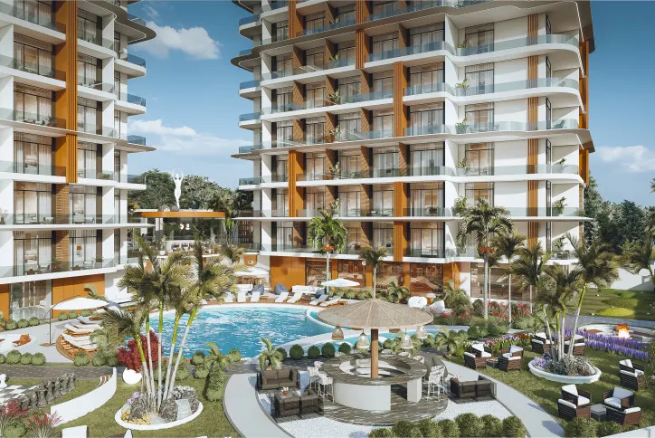 Luksuriøst prosjekt i Payallar-området, Alanya