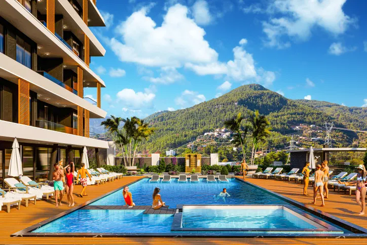 Complex in Demirtas with unique opportunities for living and recreation