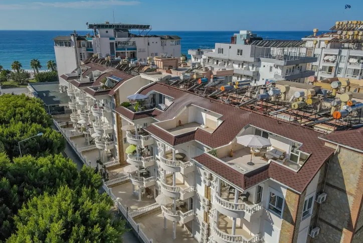 Leilighet nær Kleopatrastranden – bare 30 meter fra havet i sentrale Alanya