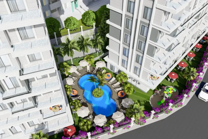Stunning project with a unique layout of apartments