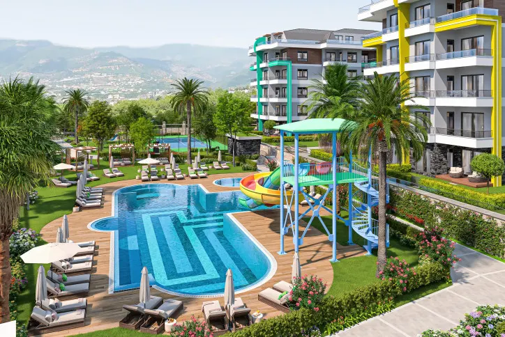 Project in an ecologically clean area of Alanya, Oba