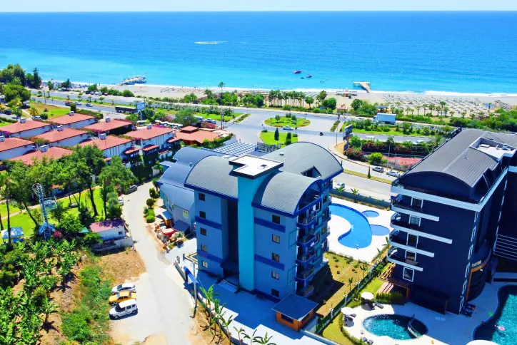 Spacious apartment with sea view in Kargicak, Alanya