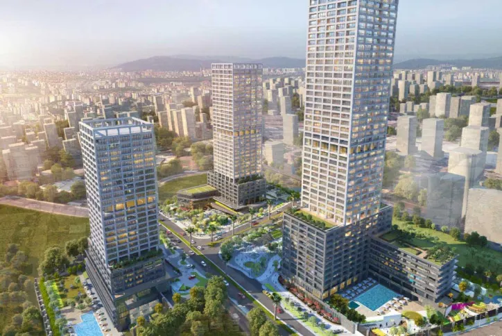 Modern residential complex in the heart of Istanbul