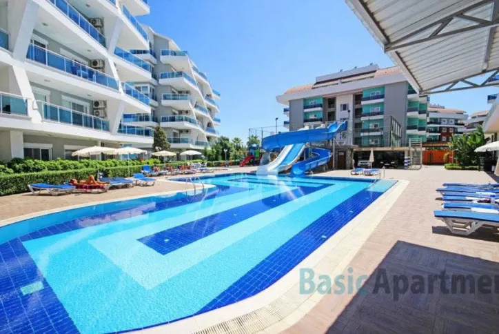 Crystal Nova 1+1 Apartment in Oba, Alanya