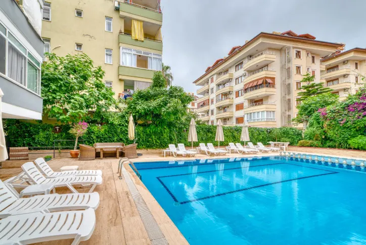 1+1 leilighet i sentrum av Alanya til en overkommelig pris