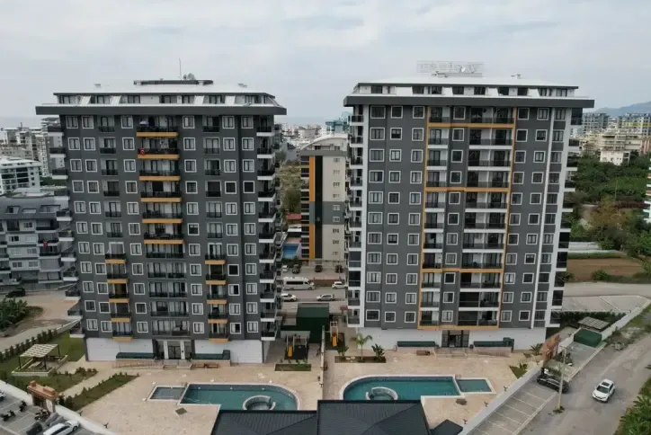 Modern 1+1 Apartment Near the Beach in Mahmutlar