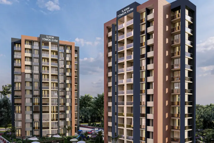 Spacious two-bedroom apartment in Mersin