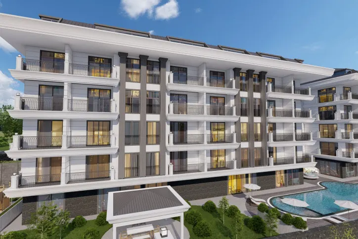 New investment project in Payallar, Alanya