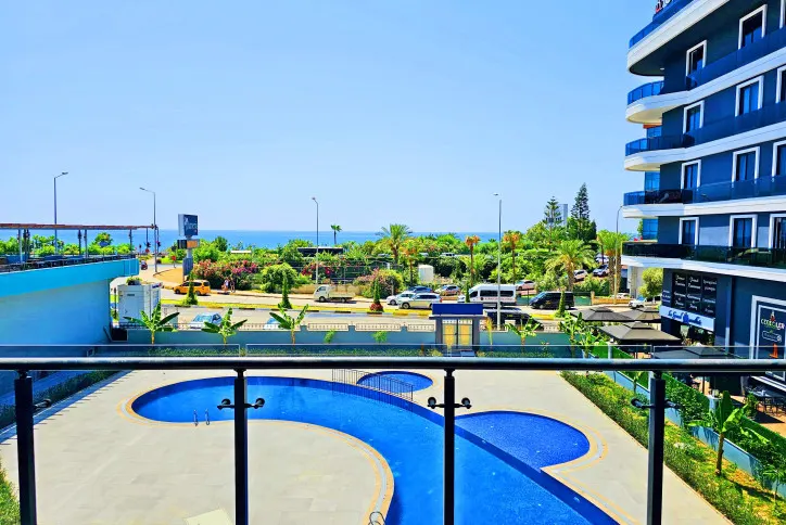 Luxury apartments on the first line in Kargicak