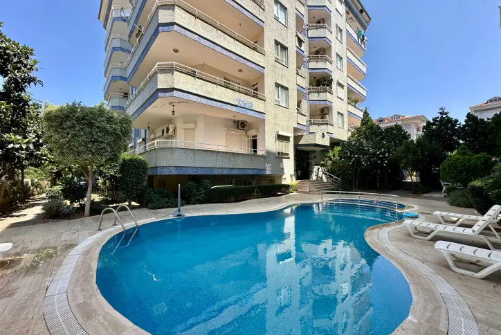 2+1 apartment in Oba area on the first floor