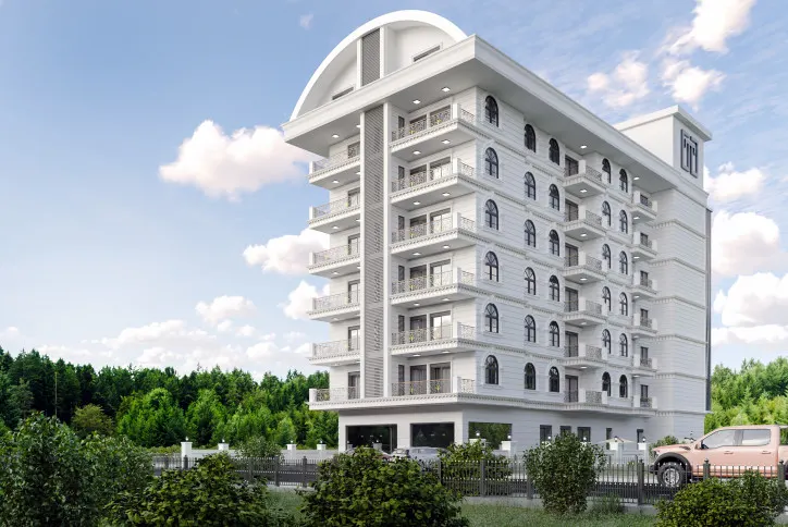 New project in the center of Alanya, 750 meters from the sea