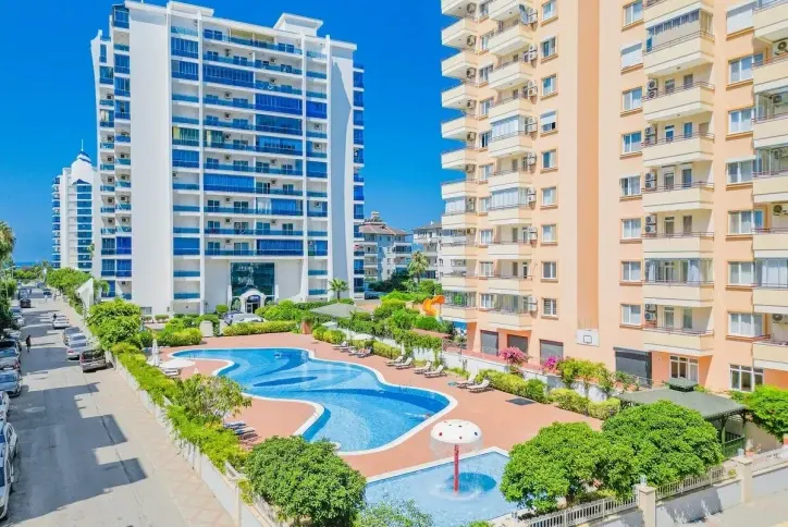 Furnished 1+1 Apartment – 150m to the Sea in Mahmutlar