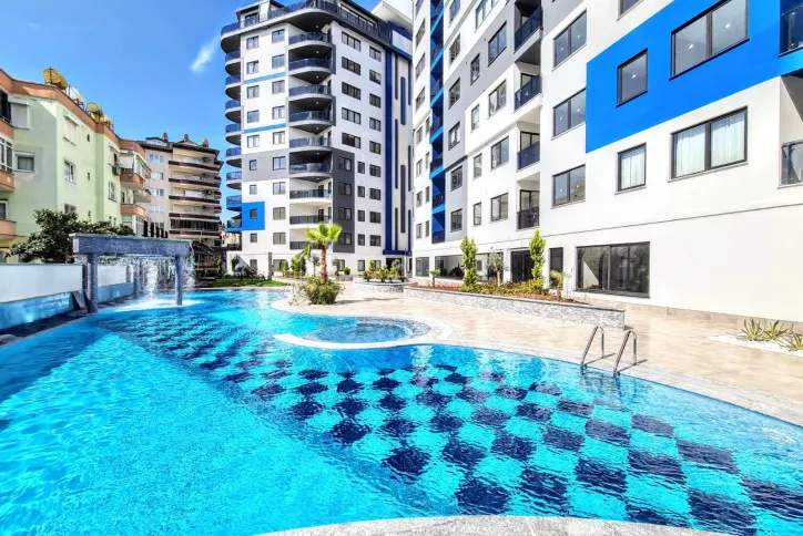 Lägenhet till salu i Alanya: komplex med välutvecklad infrastruktur