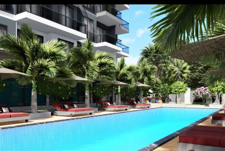 Attractive apartments in Avsallar, Alanya