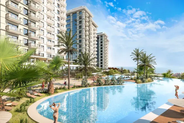 Modern 2+1 Apartment in Exodus Resort Comfort City, Mahmutlar