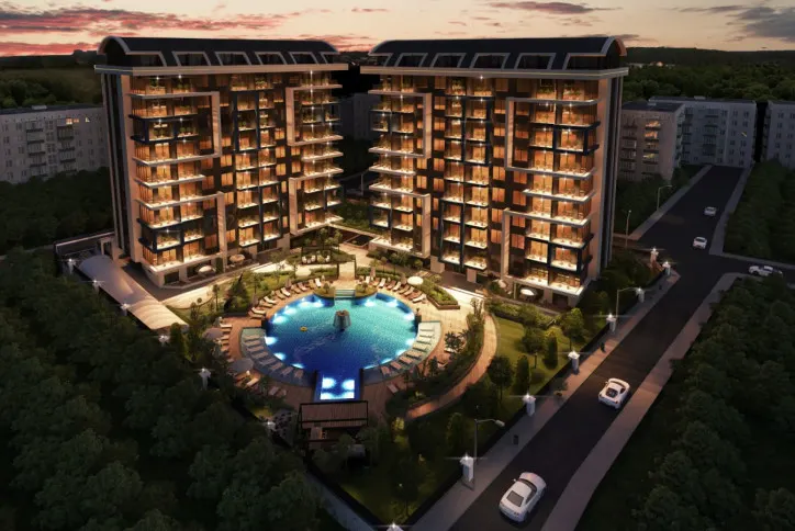 Lyxprojekt i Alanya.