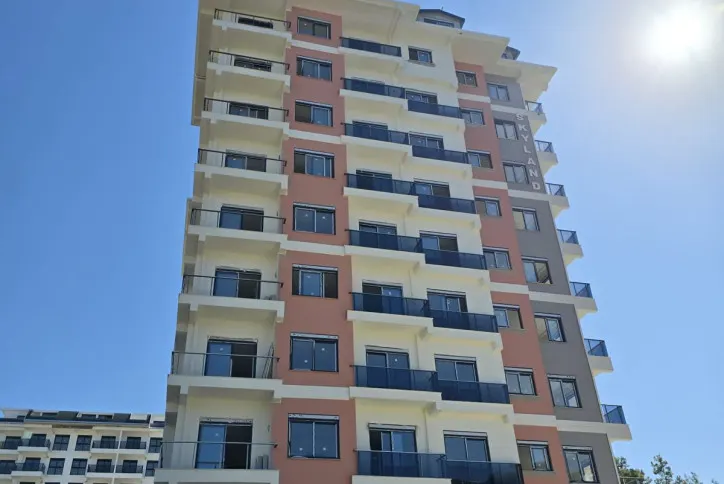 Apartment in Avsallar at the final stage of construction