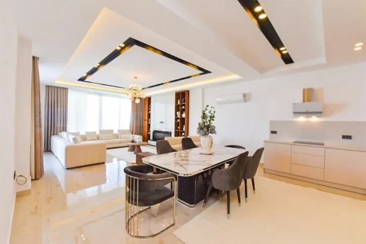 Villa by the sea in Alanya with furniture and appliances