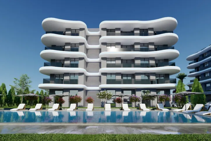 Lyxigt bostadskomplex endast 100 meter från stranden