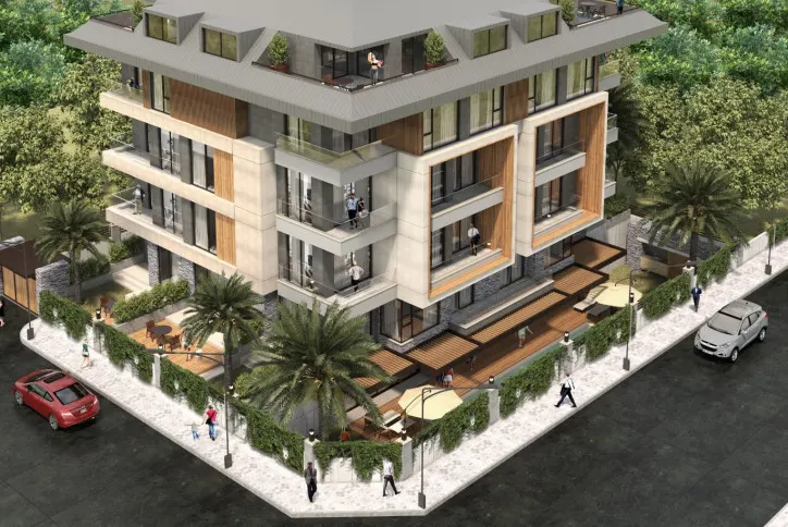 Apartment in  Alanya, Oba with high profit potential
