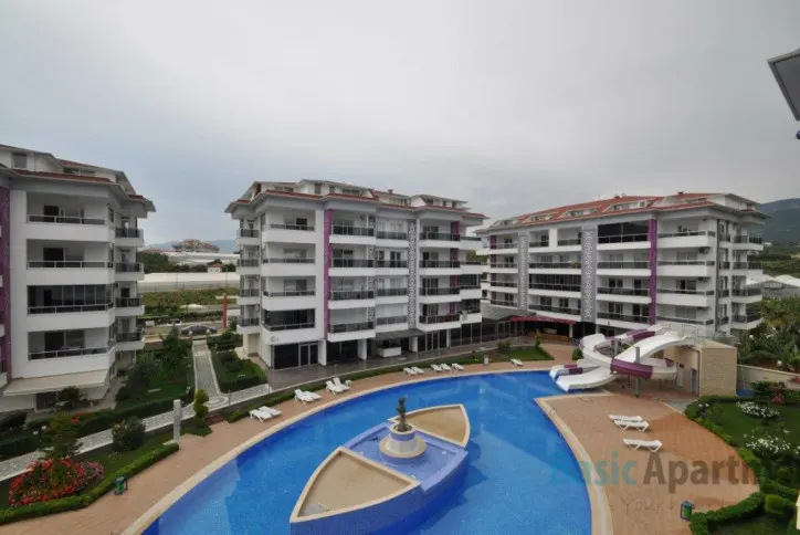 En luksusleilighet i Alanya med full av luksus fasiliteter