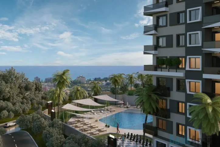 Elegant luxury flats for sale in Alanya