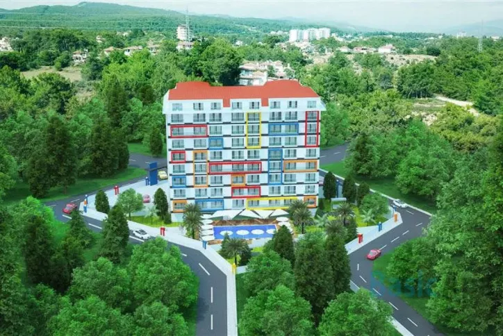 Unique residence among the pine forest, Avsallar