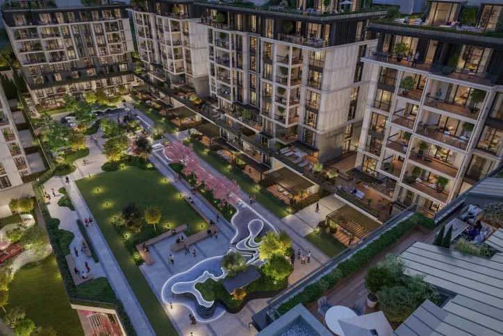 Apartments in one of the most popular areas of Istanbul, Besiktas
