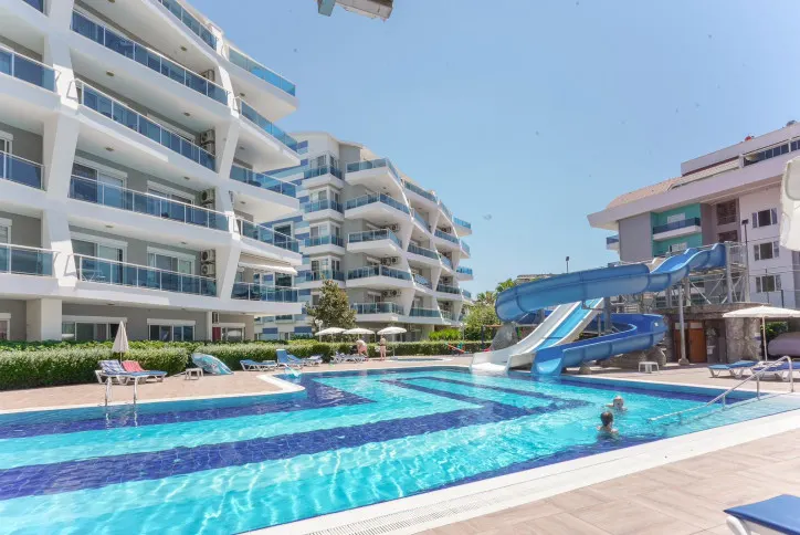 Bright and spacious 1+1 apartment in a luxury complex