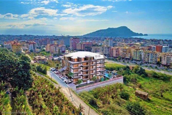 Cozy 1+1 apartment in the very center of Alanya, 55 m²