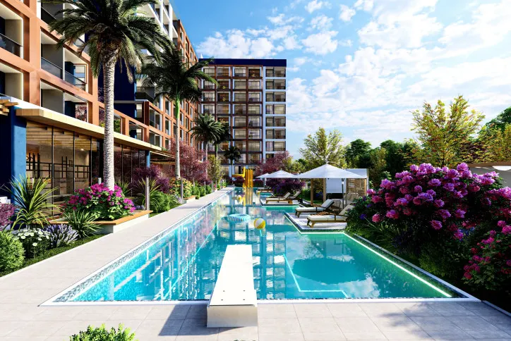 Exclusive project in one of the most popular areas of Mersin
