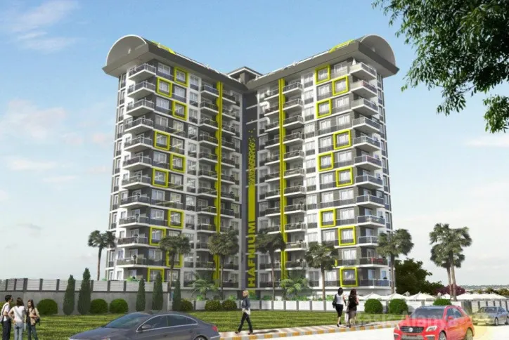 Bright One Bedroom Apartment in Alanya, Mahmutlar