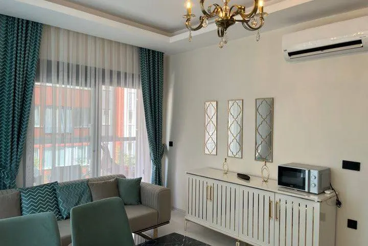 Spacious furnished apartment near the sea in Mahmutlar, Alanya