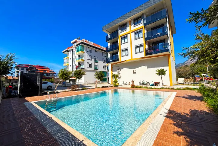 Romslig leilighet i Alanya, kun 290 meter fra stranden