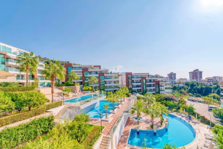 Luksus 2+1 leilighet, 110 m2 til salgs i Alanya
