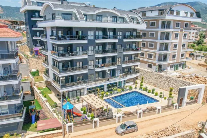 A cozy 44 sq m apartment in Oba, Alanya – an excellent choice for seaside living