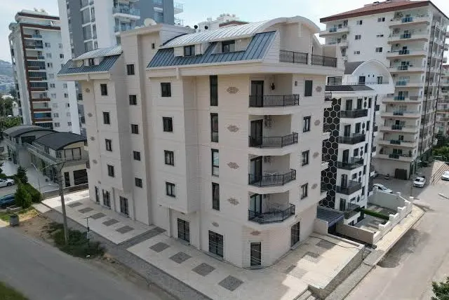 Spacious furnished apartment with sea views in a complex with a swimming pool and fitness center