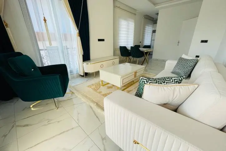 Spacious 3+1 duplex with jacuzzi and sauna in Mahmutlar, Alanya